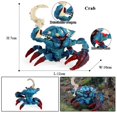 thumbnail image 4 of Figuras de acción de dinosaurios salvajes Oenux, modelo de dragón mágico volador, cangrejo, pulpo, león, araña, troll de hielo, animales, decoración, juguete para niños, 4 of 5