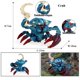 thumbnail image 4 of Figuras de acción de dinosaurios salvajes Oenux, modelo de dragón mágico volador, cangrejo, pulpo, león, araña, troll de hielo, animales, decoración, juguete para niños, 4 of 5