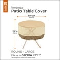 Classic Accessories Veranda WaterResistant 36 Inch Round Patio Table Cover