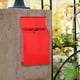 thumbnail image 5 of Buzón de seguridad para colgar en la pared con sugerencias y revistas de llaves duraderas rojo, 5 of 8