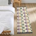 thumbnail image 3 of Yayeee Runner Rug for Bedroom 2'x6' Machine Washable Hallway Non Slip Mat, Beige Floral Pattern, 3 of 8