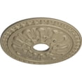 thumbnail image 3 of Ekena Millwork 18"OD x 3 1/2"ID x 1 3/8"P Warsaw Ceiling Medallion (Fits Canopies up to 3 1/2"), Hand-Painted Gobi Desert, 3 of 6
