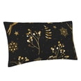 thumbnail image 2 of Bingfone Christmas Gold Deers1 Printed Pillowcase 20x36 inches - Standard Pillow Cases with Envelope Closure,Gifts for Women Men, 2 of 9