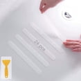thumbnail image 1 of Pegatinas antideslizantes para ducha de bañera, pegatinas antideslizantes de seguridad para bañera, cinta antideslizante para ducha, bañera, escalones, agarre adhesivo resistente al suelo, 2, 1 of 5
