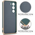thumbnail image 4 of for Samsung Galaxy S23 Plus 5G Case Blue Plating Mental Ring Kickstand Luxury Case Soft TPU Shockproof Back Electroplate Cover Galaxy S23 Plus 5G Case for Girls Women, 4 of 12