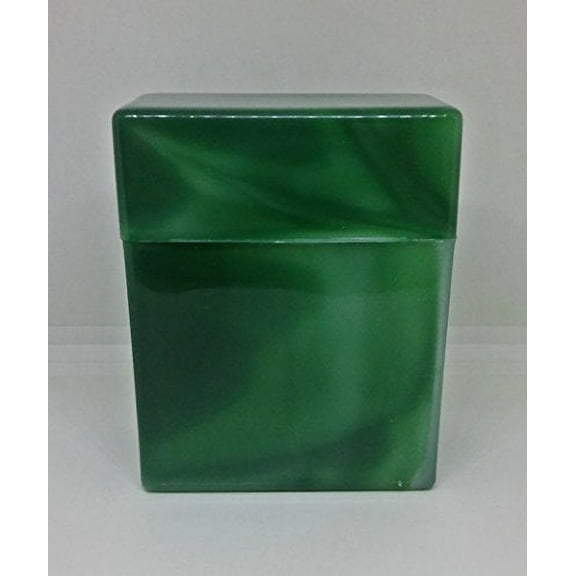 Fujima Green King Size Flip-To-Open 30 Count Cigarette Case