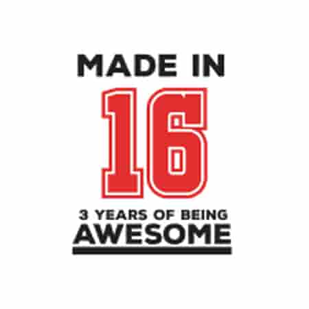 Third Anniversary Gift Ideas Made In 16 03 Years Of Being Awesome : Made In 16 03 Years Of Awesomeness Notebook - Happy 3rd Birthday Being Awesome Anniversary Gift Idea For 2016 Young Kid Boy or Girl! Doodle Diary Book From Dad Mom To Three Year Old Son Daughter! ()