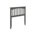 thumbnail image 2 of Atlantic Furniture AR287829 Mission Headboard, Twin - Grey, 2 of 7