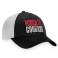 thumbnail image 3 of Men's Top of the World Black/White Washington State Cougars Stockpile Trucker Snapback Hat, 3 of 4