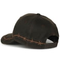 thumbnail image 6 of Outdoor Cap BRB-605 Barbed-Wire Embroidery Solid Back Cap-Brown, 6 of 8