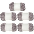 thumbnail image 1 of Fluffy Bulky Yarn – Super Soft Chunky Fuzzy Blanket Weight # 5 Yarn for Knitting Crocheting Crafting, 1 of 7