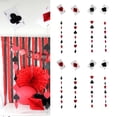 thumbnail image 1 of de 8 Temática Del Casino Tarjeta de Honeycomb Spade / Heart / Diamond / Decoración de Soledad Casino Garland Banner, 1 of 7