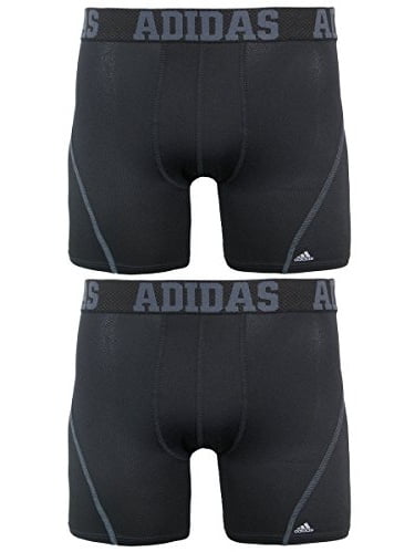 adidas 2 pack climalite sport performance solid boxer briefs