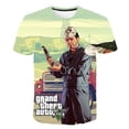 thumbnail image 1 of Juego para niños GTA 5 Camiseta Niños para niña Niño Niñas Niños Imprimir 3D Camisetas Niño Bebé Tops Ropa GTA 5 Camiseta Clothes6T Gao Jinjia LED, 1 of 2