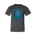 thumbnail image 2 of Wild Bobby, Neon Celtic Cross, Inspirational/Christian, Men Graphic Tees, Heather Black, 5XL, 2 of 3