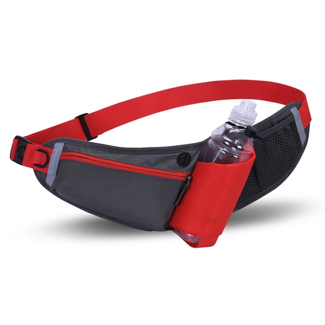 Bolso de cintura para deportes al aire libre bolso de hombro impermeable multifuncional para botella de agua de fitness