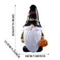 thumbnail image 2 of Adornos Artesanales De Resina Elfo Halloween Pascua Escultura Sin Rostro Estatua De Enano Lindo Decoración De Festival De Interior Adornos De Resina Monstrate HA037616-00, 2 of 6