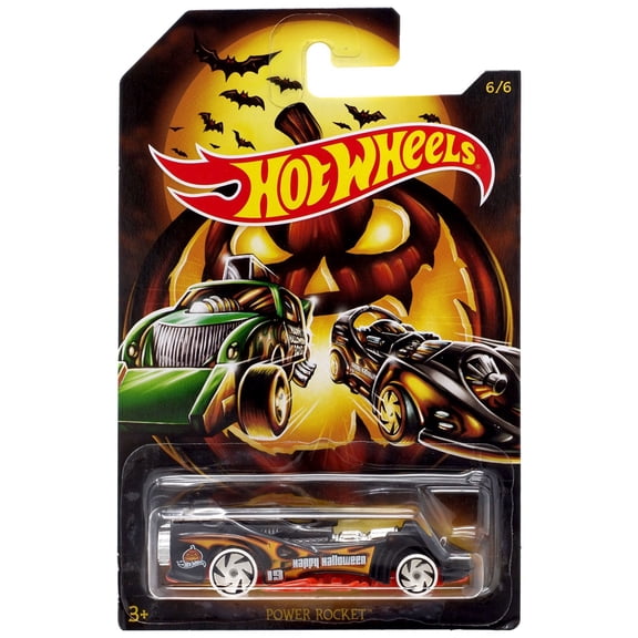 Hot Wheels Happy Halloween! Power Rocket Die-Cast Car
