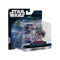 thumbnail image 2 of STAR WARS Micro Galaxy Squadron Mace Windu's Jedi Interceptor 3-inch Vehicle with Two 1-inch Micro Figures (Rare), 2 of 7