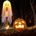 thumbnail image 3 of Fantasma de luces de Halloween, luces LED Luces fantasma colgantes Iluminación para la ventana de la fiesta en el jardín de Halloween Zhivalor CPB-SSW345-4, 3 of 5