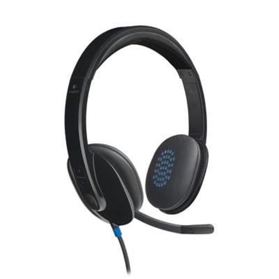 USB Headset H540 - Black - 8.9in x 7in x 3in - High-Performance Audio