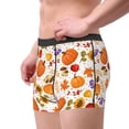 thumbnail image 2 of Naloa Autumn Plants Mens Underwear - Boxers for Men, Mens Boxer Briefs, Classic Briefs for Men-Medium, 2 of 5