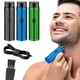 thumbnail image 5 of 2W Mini Beard S-haver Electric R-azor Desmontable Lavable H-ead Diseño Funciona con USB Funciona Abanopi Afeitadora eléctrica, 5 of 7