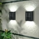 thumbnail image 4 of Led De 2 Uds., Luz De Pared Solar Para Exteriores, Lámpara De Pared Para Arriba Y Abajo, Camino, Escaleras, Jardín, Luces De Calle Decorativas Yuarrent HA045851-03, 4 of 6