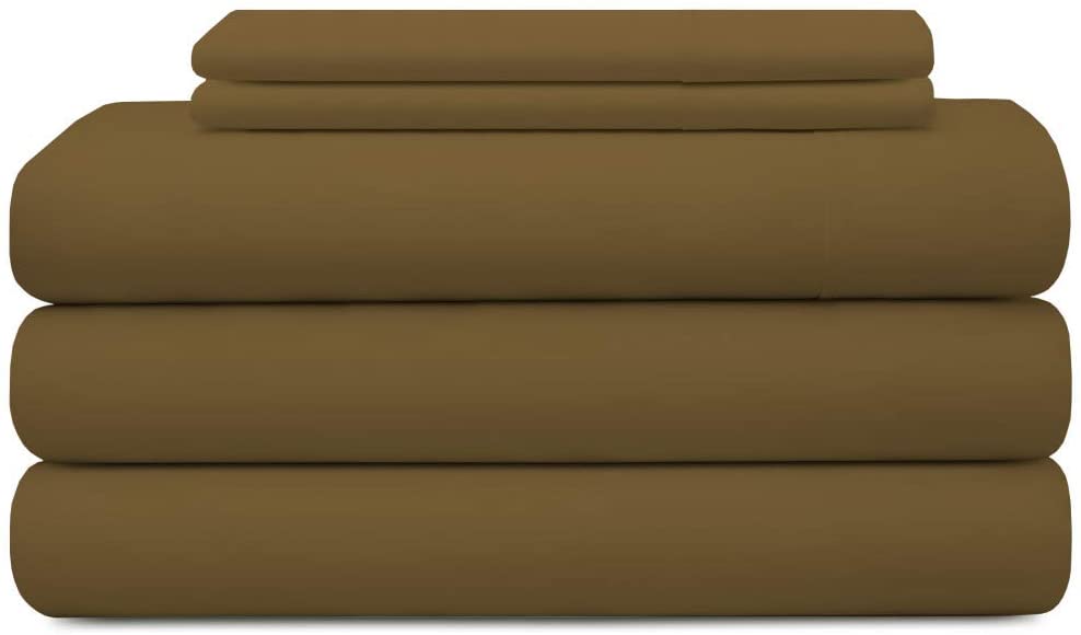 MyGiza Sheets 5 Piece Split King Sheets for Adjustable Bed 400 Thread