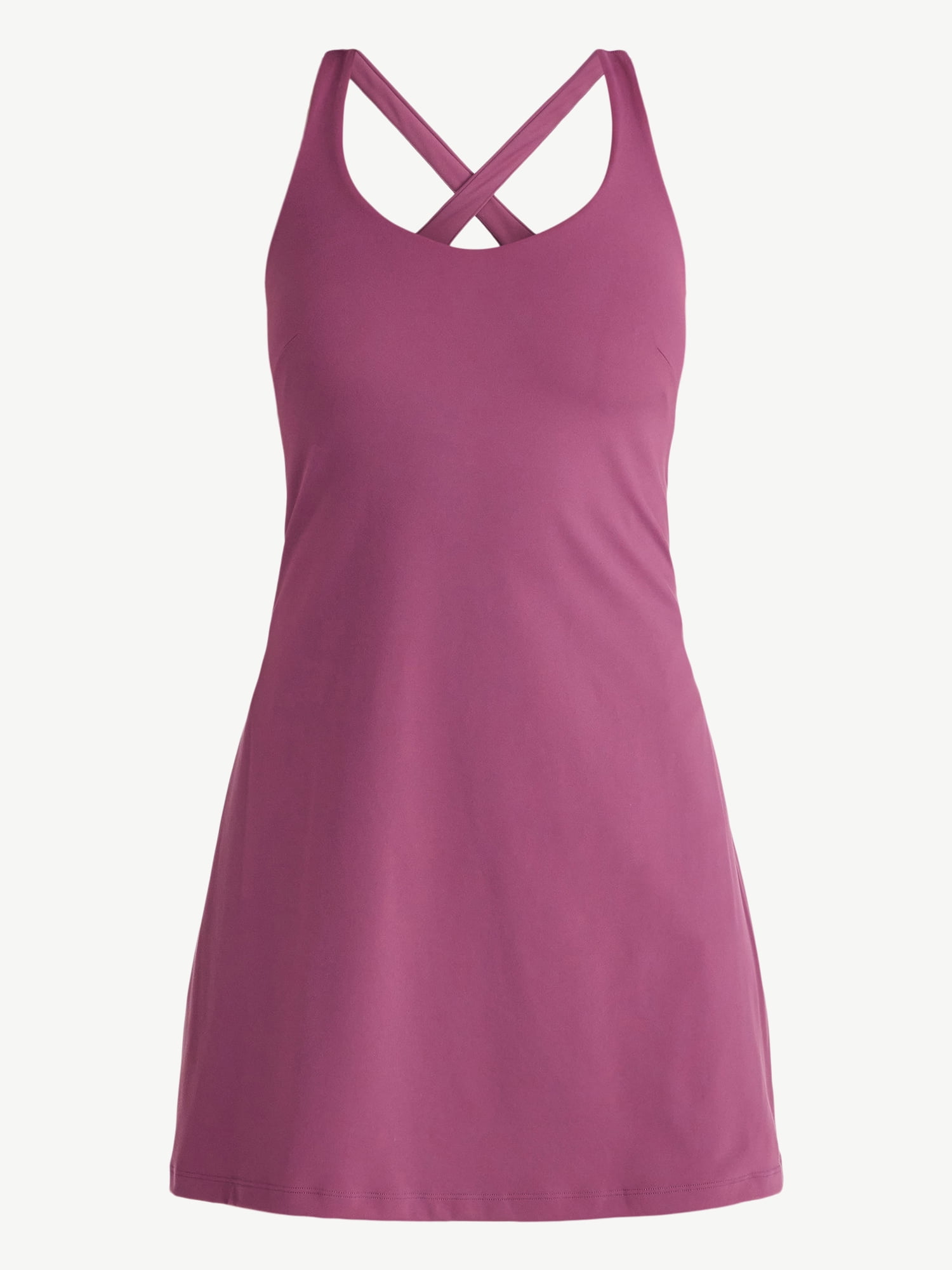 Avia Women's and Women's Plus Active Dress with Built In Bra, Sizes XS-4X