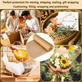 thumbnail image 6 of Aovky Honeycomb Packing Paper, 204' x 15" Cushion Packing Paper for Moving Shipping Packaging Breakables, Substitute Alternative for Bubble Cushioning Wrap Roll Kraft with 20 Fragile Stickers, 6 of 7