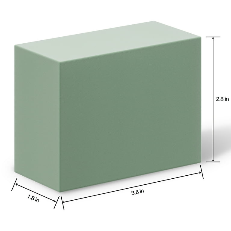 FloraCraft Floral Desert DryFōM 3 Piece Block 1.8 inch x 2.8 inch x 3.8 inch Green