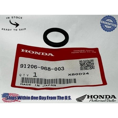 Honda Genuine OEM Authentic Dust Seal (17X23X3) 91206-968-003