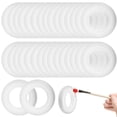 thumbnail image 1 of SKISUNO 30Ud Foam Circles White Para Navideña Fácil De Personalizar Y Creatividad, 1 of 7
