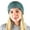 3 Tone Teal, variant on Soft Stretch Winter Warm Cable Knit Fuzzy Lined Ear Warmer Headband, Indi Pink