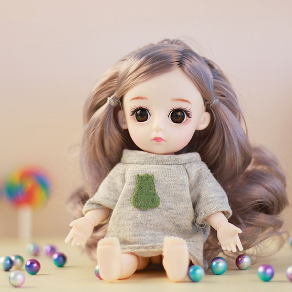 6 inch Popular Baby Movable Joint Doll Best Gift Toy Cute ...