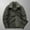 Army Green, variant on Fesfesfes Fleece Coat for Men Casual Fashion Solid Turn-down Collar Zipper Padded Thermal Jacket Coat On Sale
