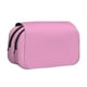 thumbnail image 1 of Disketp Pink Estuche de Lápices de Doble Capa con Tapa Abatible y Cremallera, Organizador Escolar para Adolescentes y Adultos, 1 of 7