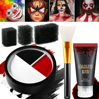 Spooktacular Creations 25 PCS Halloween Family Makeup Kit, 12 Color Special  Effect Face Body Paint, Halloween Costume Makeup, Zombie Cosplay, Wounds,  Injuries & Blood for Halloween Party Supplies 