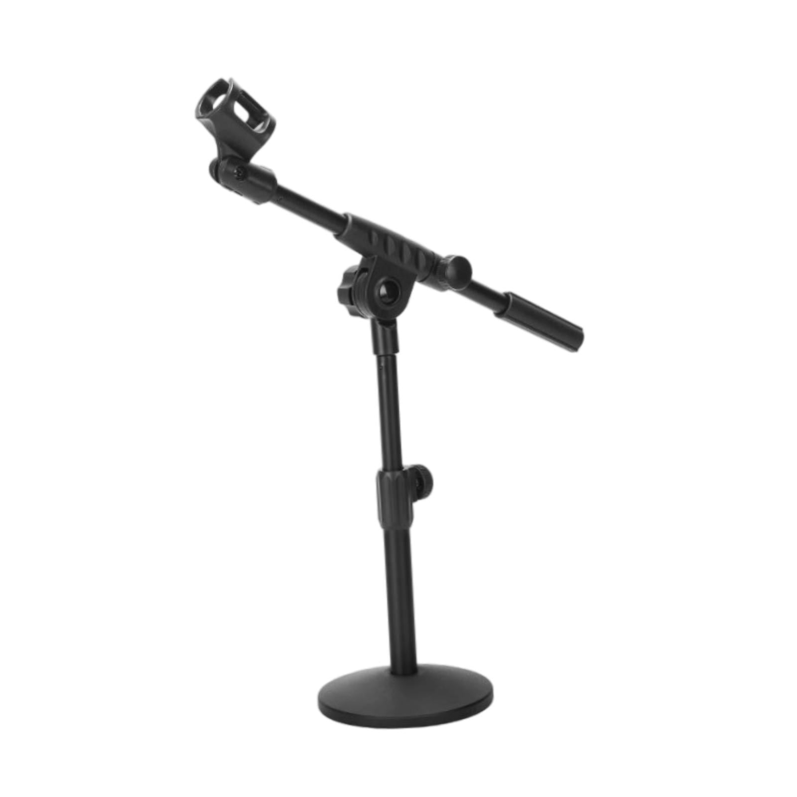 JWQFBC Microphone Stand Detachable Versatile Microphone Floor Stand with Round Base for Microphone holder