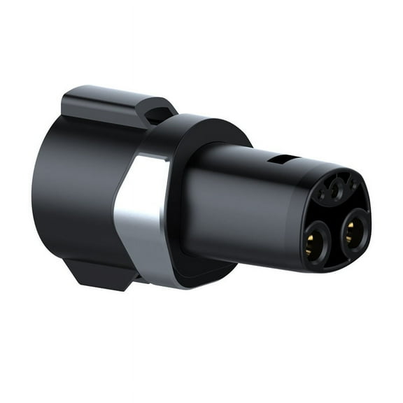 J1772 to Tesla Charger Adapter, Up to 80A 250V - J1772 to NACS Adapter for Charge Tesla EVs at J1772 AC Charger Station, Silver-Plated Efficient Charging Design - [Only for Tesla Car]