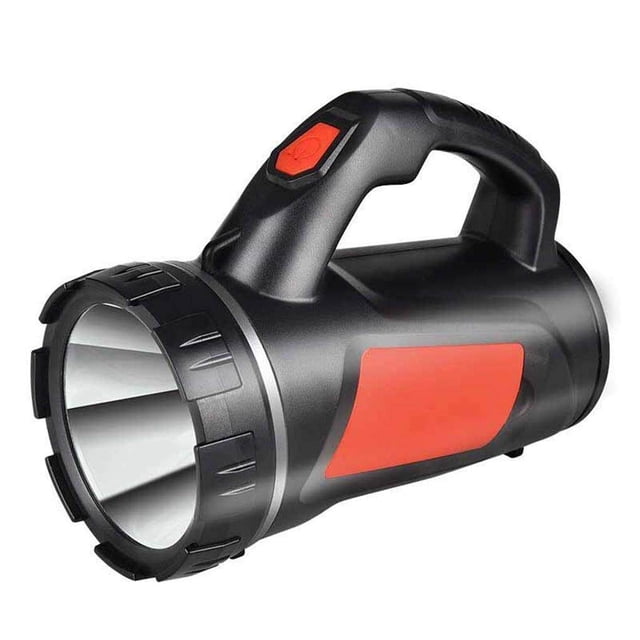 kurtrusly LED Rechargeable Waterproof Work Light Candle Power Torch Candle Security Spotlight Hand Lamp for Hunting Camping Hiking Outdoor