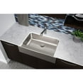 thumbnail image 2 of Elkay Lustertone Classic Stainless Steel 33" x 20-1/2" x 8", Single Bowl Farmhouse Sink, 2 of 2