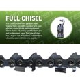 thumbnail image 5 of 8TEN Full Chisel Chainsaw Chain 18 inch .058 .325 64DL 3 Pack 810-CCC2305H, 5 of 5