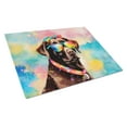 thumbnail image 4 of Carolines Treasures DAC2505LCB 15 x 12 in. French Bulldog Hippie Dawg Glass Cutting Board - Large, 4 of 43