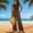 Brown, variant on FRSASU Women's Trendy Strapless Rompers Ruched Tube Top Wide Leg One Piece Jumpsuits Beach Vacation Summer Outfits Brown
