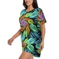 thumbnail image 2 of Xecao Hippie Style print Swimsuit for women, Summer-ready, sporty style.Quick-dry fabric. Many sizes & colors., 2 of 9