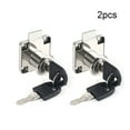 thumbnail image 4 of chengsi Cabinet Lock Stainless Steel Plated Drawer Locks with Keys Suitable for Desk Drawers Electric Cabinets and Tool Boxes, 4 of 10