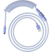 HyperX Gaming USB-C Coiled Cable Light Blue-White