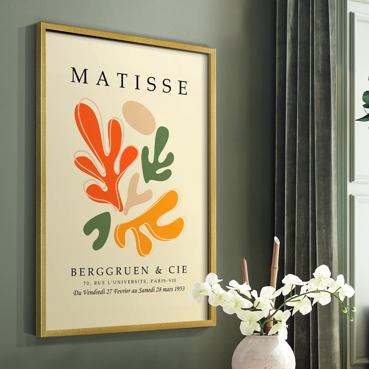Matisse LXXXII Framed Print - Solid Wood